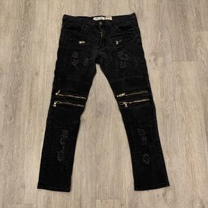 8ighth Dstrkt Moto style Jeans size 38